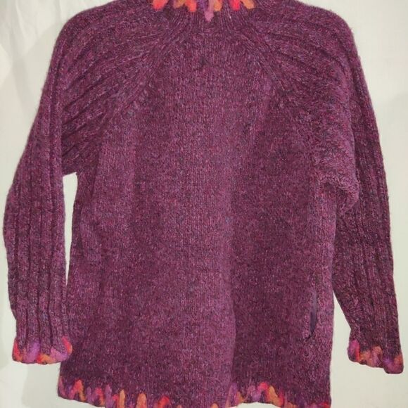 Susan Bristol Vintage Button Up Sweater Size: M Wool & Cotton Made In Hong Kong. - Picture 6 of 10